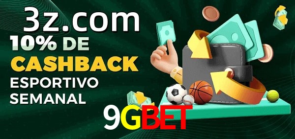 10% de bônus de cashback na 9GBET